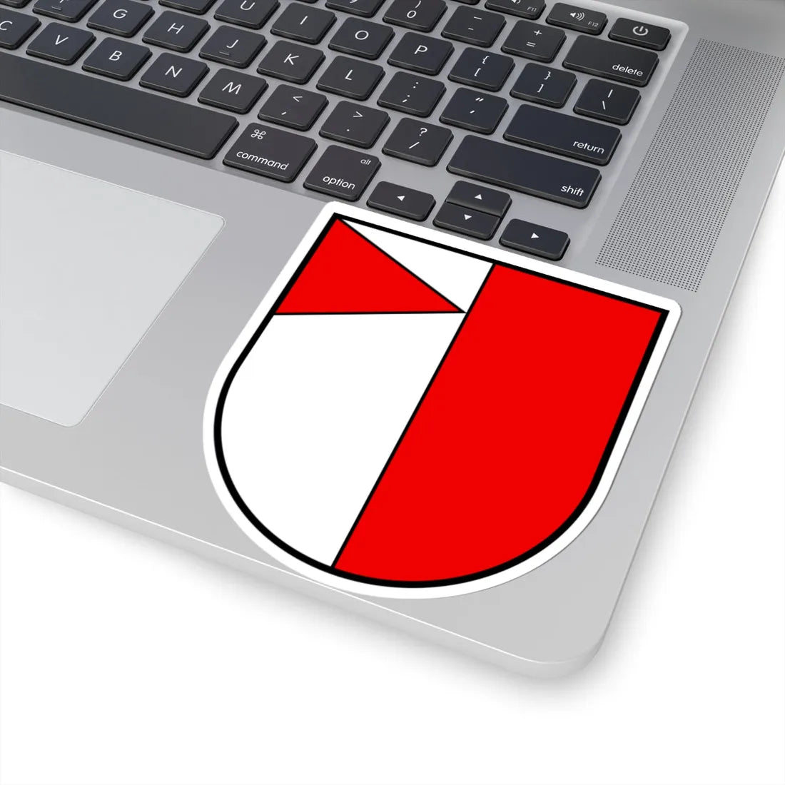 CHE Obernau LU COA (Switzerland) (Coat of Arms) STICKER Vinyl Kiss-Cut Decal - The Sticker Space