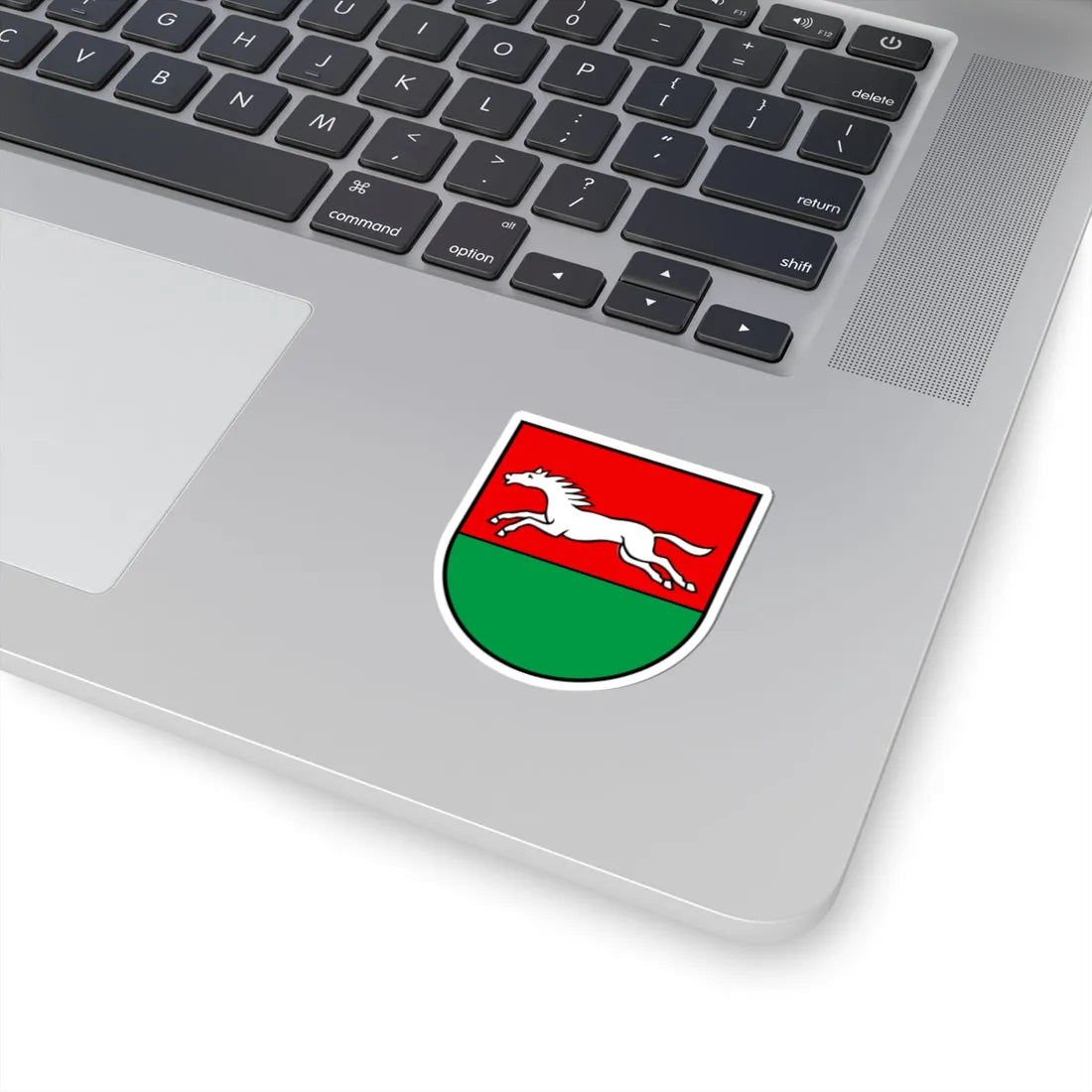 CHE Oekingen COA (Switzerland) (Coat of Arms) STICKER Vinyl Kiss-Cut Decal - The Sticker Space