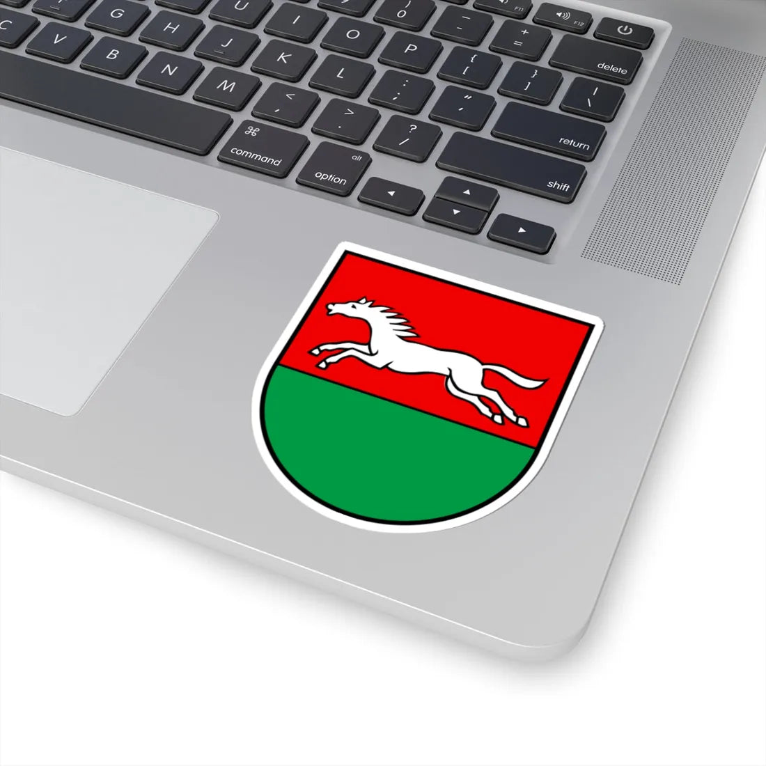 CHE Oekingen COA (Switzerland) (Coat of Arms) STICKER Vinyl Kiss-Cut Decal - The Sticker Space
