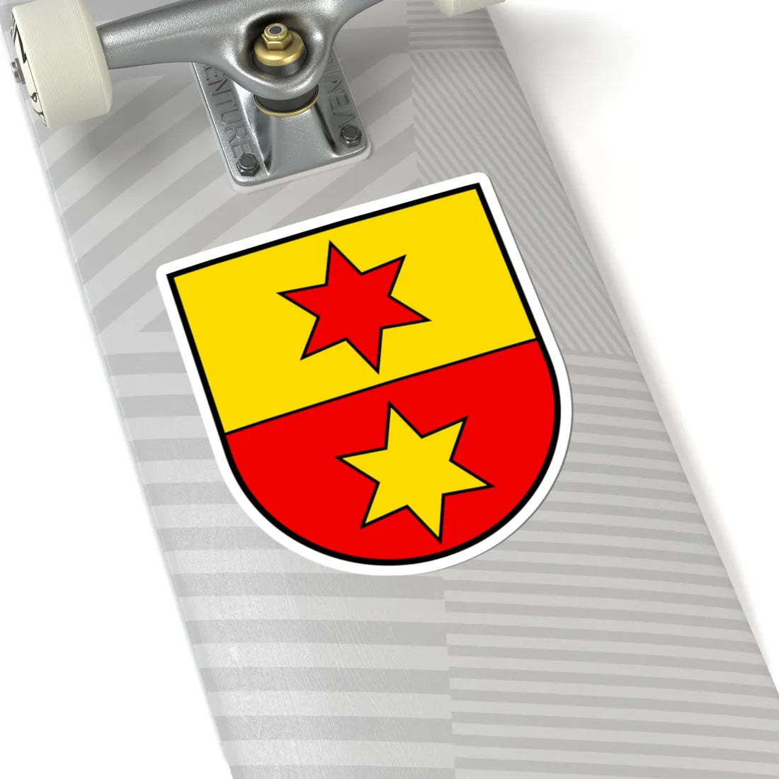 CHE Ohmstal COA (Switzerland) (Coat of Arms) STICKER Vinyl Kiss-Cut Decal - The Sticker Space