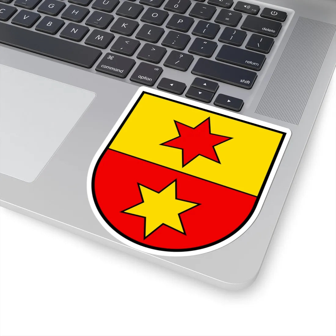 CHE Ohmstal COA (Switzerland) (Coat of Arms) STICKER Vinyl Kiss-Cut Decal - The Sticker Space