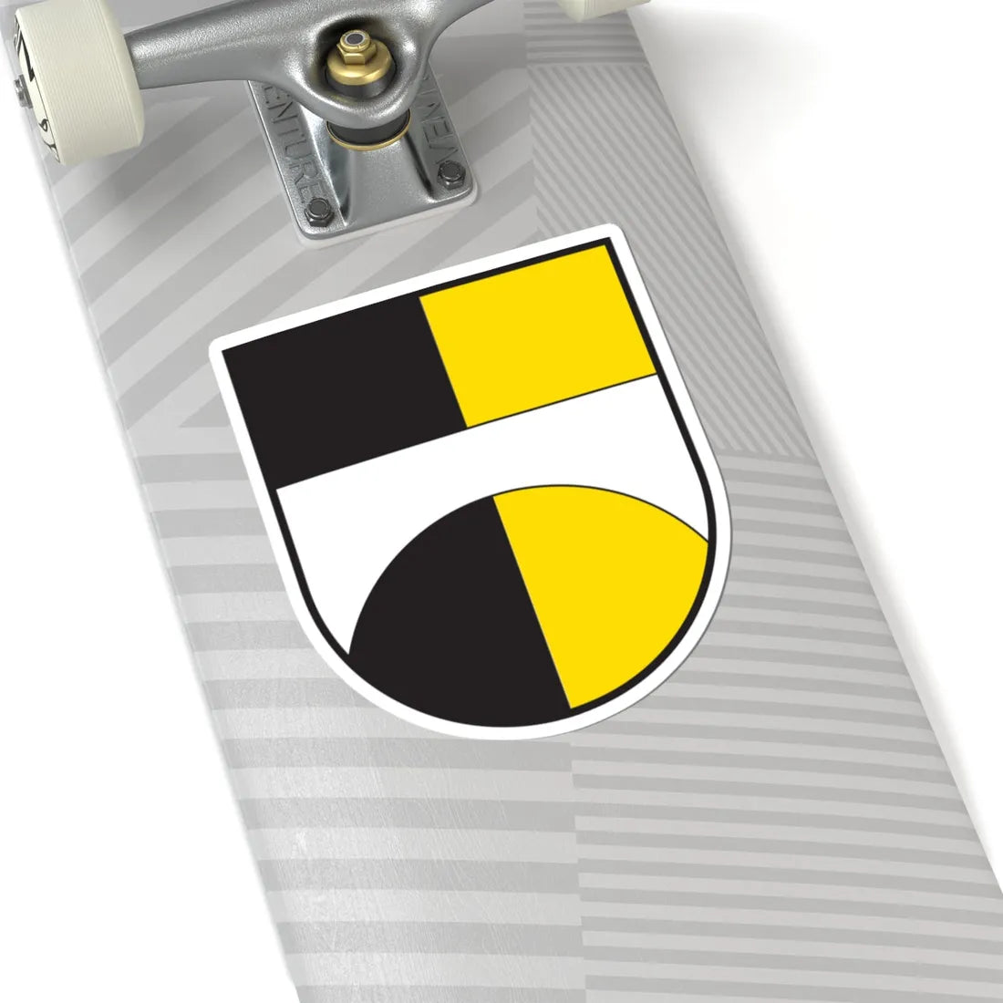 CHE Pontresina COA (Switzerland) (Coat of Arms) STICKER Vinyl Kiss-Cut Decal - The Sticker Space