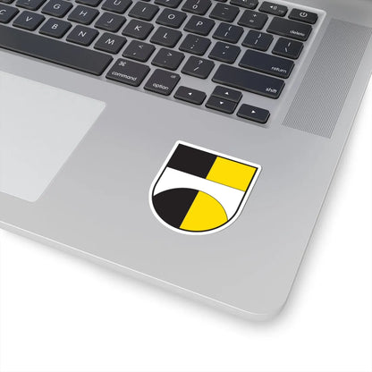 CHE Pontresina COA (Switzerland) (Coat of Arms) STICKER Vinyl Kiss-Cut Decal - The Sticker Space
