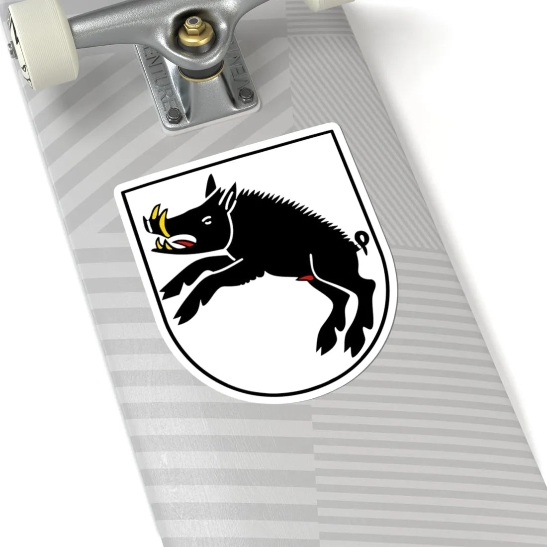 CHE Porrentruy COA (Switzerland) (Coat of Arms) STICKER Vinyl Kiss-Cut Decal - The Sticker Space