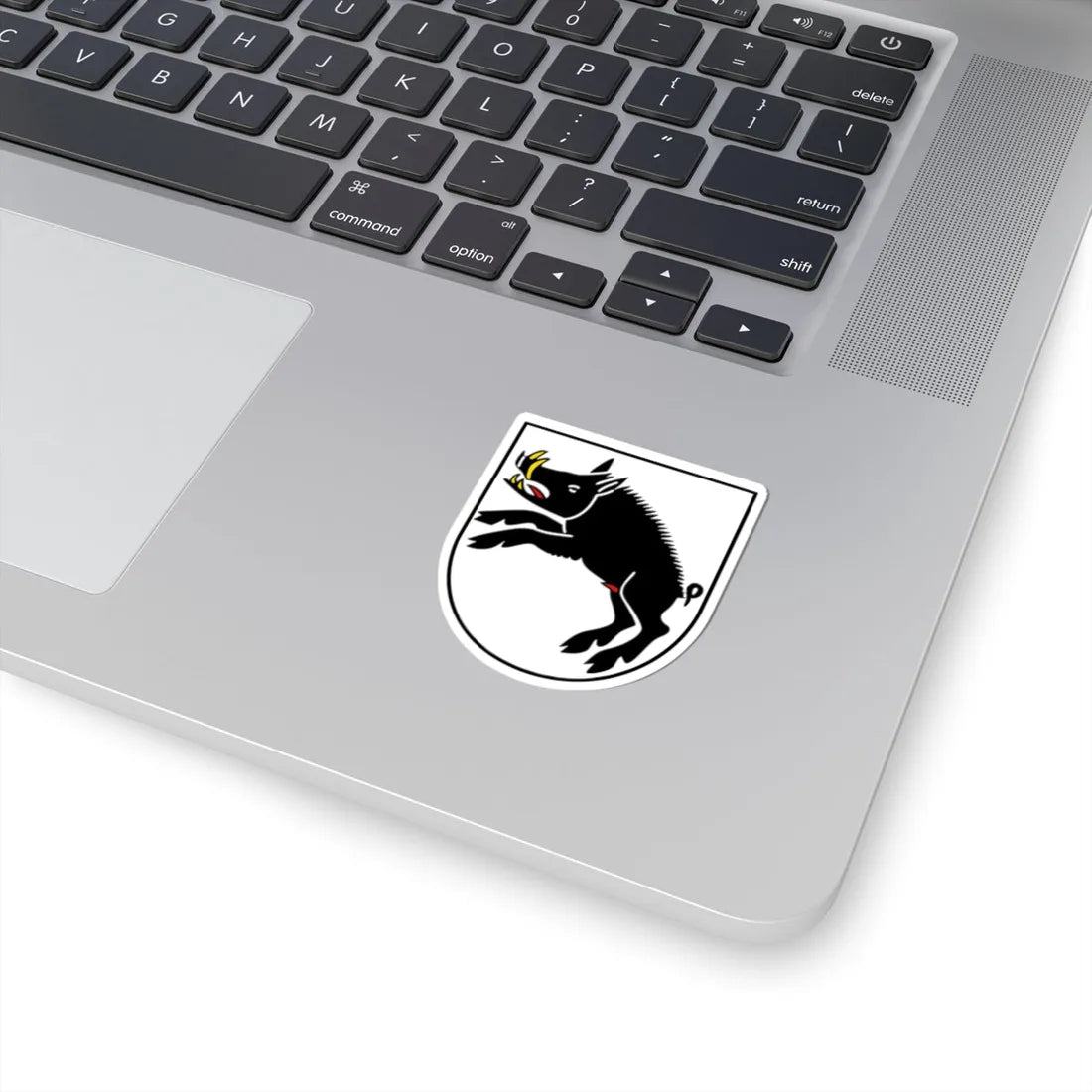 CHE Porrentruy COA (Switzerland) (Coat of Arms) STICKER Vinyl Kiss-Cut Decal - The Sticker Space