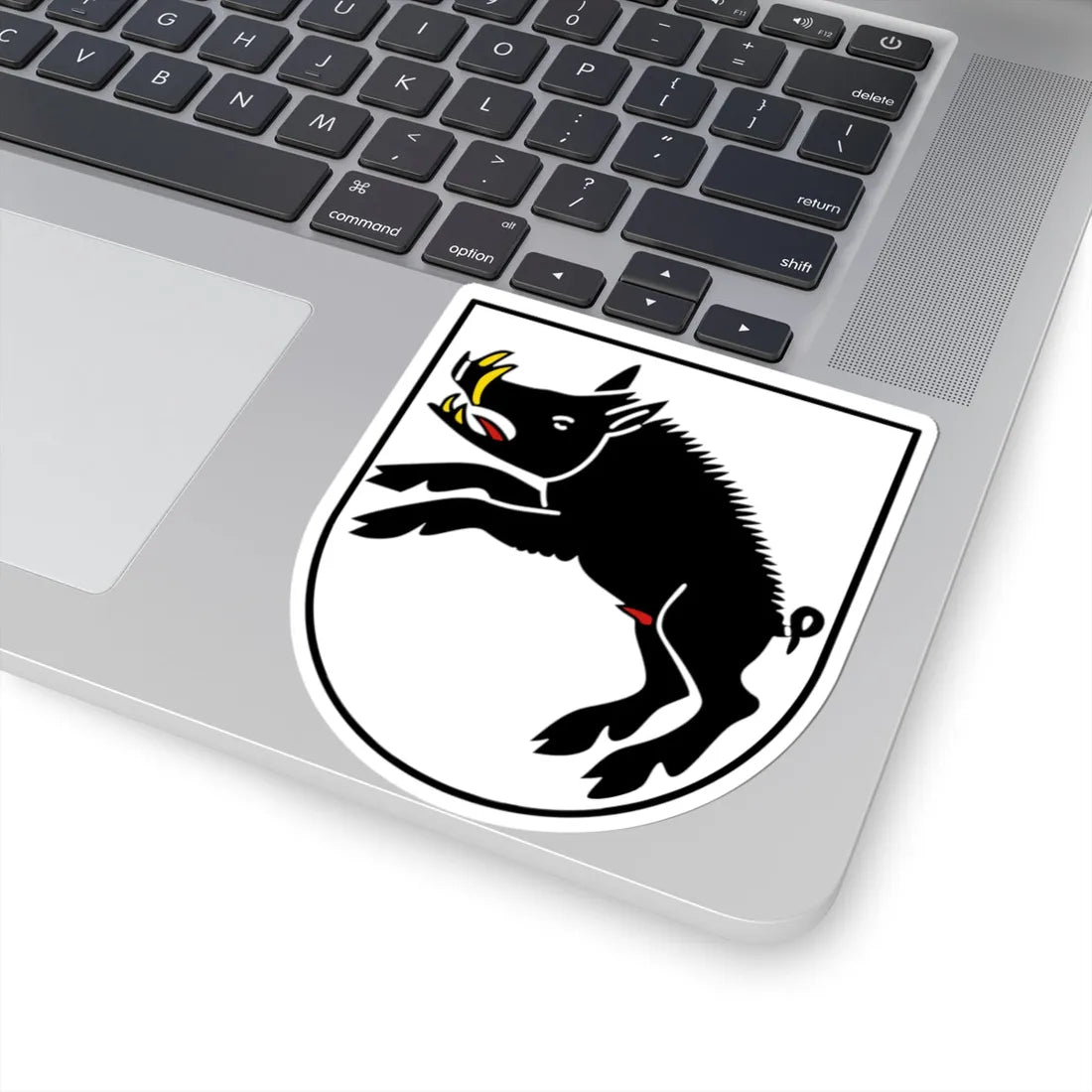 CHE Porrentruy COA (Switzerland) (Coat of Arms) STICKER Vinyl Kiss-Cut Decal - The Sticker Space