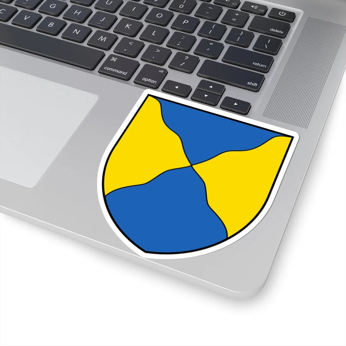 CHE Pregny-Chambésy COA alt (Switzerland) (Coat of Arms) STICKER Vinyl Kiss-Cut Decal - The Sticker Space