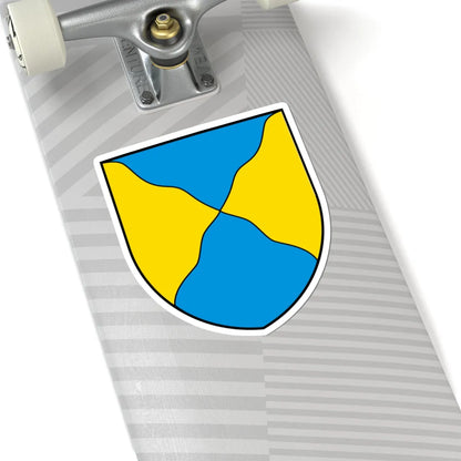 CHE Pregny-Chambésy COA (Switzerland) (Coat of Arms) STICKER Vinyl Kiss-Cut Decal - The Sticker Space
