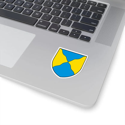 CHE Pregny-Chambésy COA (Switzerland) (Coat of Arms) STICKER Vinyl Kiss-Cut Decal - The Sticker Space