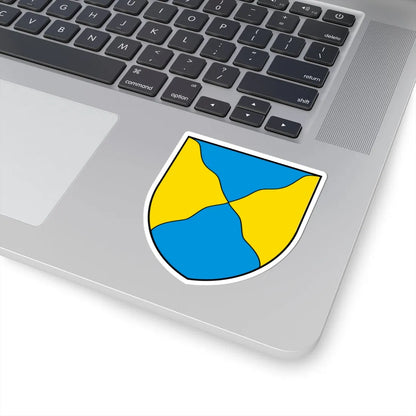 CHE Pregny-Chambésy COA (Switzerland) (Coat of Arms) STICKER Vinyl Kiss-Cut Decal - The Sticker Space
