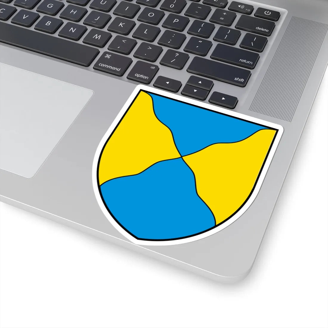 CHE Pregny-Chambésy COA (Switzerland) (Coat of Arms) STICKER Vinyl Kiss-Cut Decal - The Sticker Space