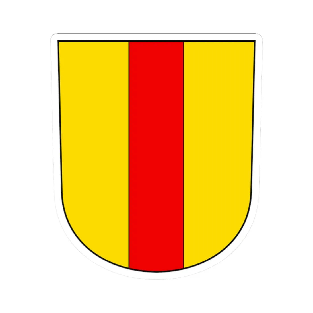 CHE Richterswil COA (Switzerland) (Coat of Arms) STICKER Vinyl Kiss-Cut Decal 2 Inch White - The Sticker Space