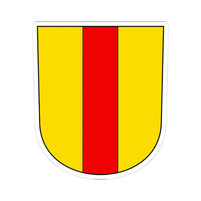 CHE Richterswil COA (Switzerland) (Coat of Arms) STICKER Vinyl Kiss-Cut Decal 4 Inch White - The Sticker Space