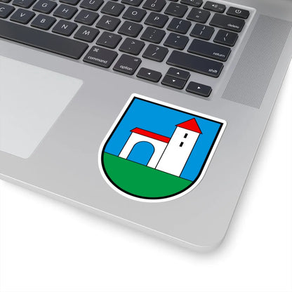 CHE Rothenthurm COA (Switzerland) (Coat of Arms) STICKER Vinyl Kiss-Cut Decal - The Sticker Space