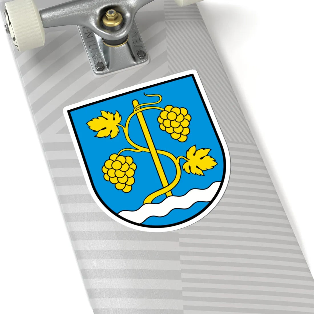 CHE Schinznach COA (Switzerland) (Coat of Arms) STICKER Vinyl Kiss-Cut Decal - The Sticker Space