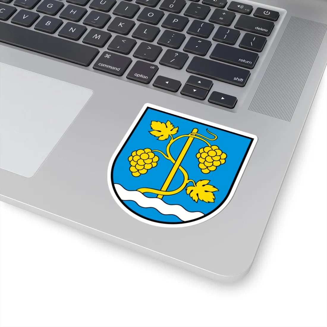 CHE Schinznach COA (Switzerland) (Coat of Arms) STICKER Vinyl Kiss-Cut Decal - The Sticker Space