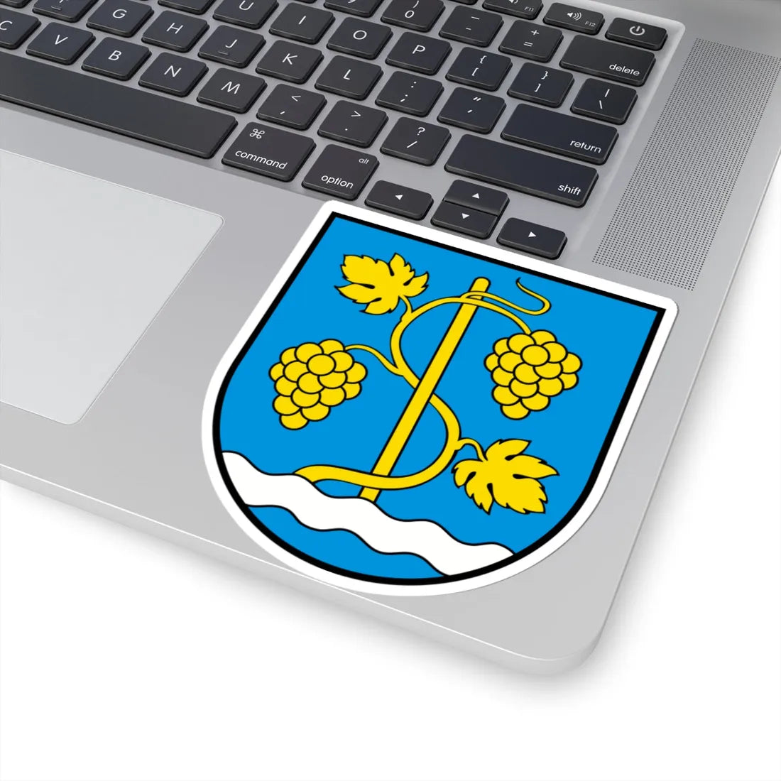 CHE Schinznach COA (Switzerland) (Coat of Arms) STICKER Vinyl Kiss-Cut Decal - The Sticker Space