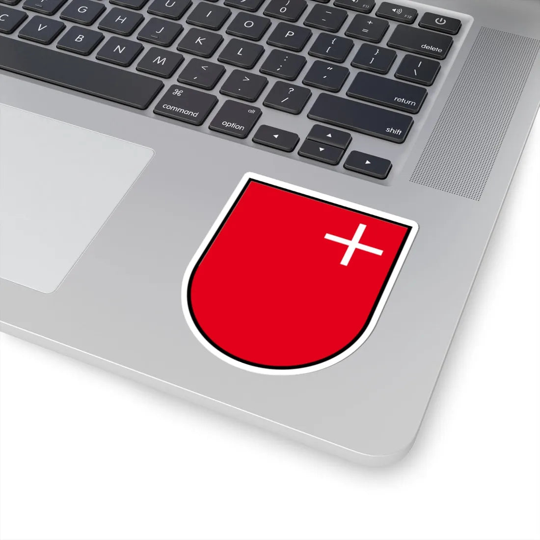 CHE Schwyz SZ COA (Switzerland) (Coat of Arms) STICKER Vinyl Kiss-Cut Decal - The Sticker Space
