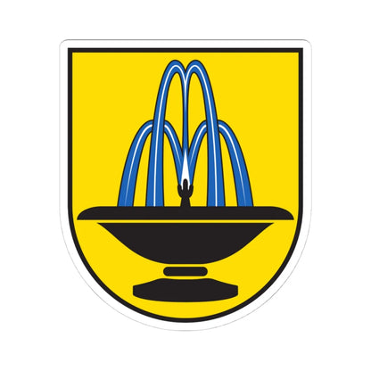 CHE Scuol COA (Switzerland) (Coat of Arms) STICKER Vinyl Kiss-Cut Decal 4 Inch White - The Sticker Space