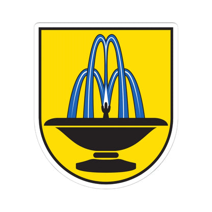 CHE Scuol COA (Switzerland) (Coat of Arms) STICKER Vinyl Kiss-Cut Decal 6 Inch White - The Sticker Space