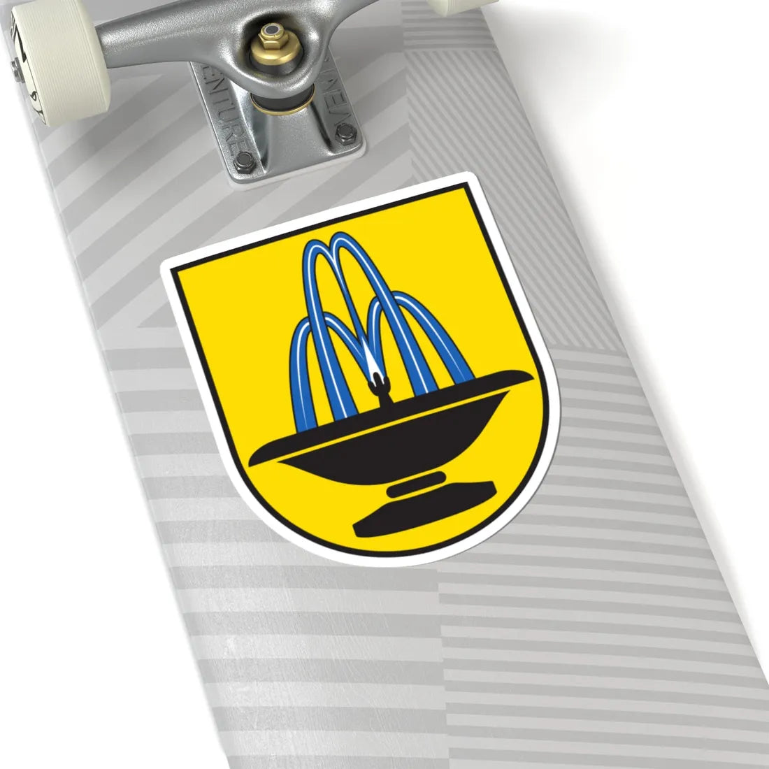 CHE Scuol COA (Switzerland) (Coat of Arms) STICKER Vinyl Kiss-Cut Decal - The Sticker Space