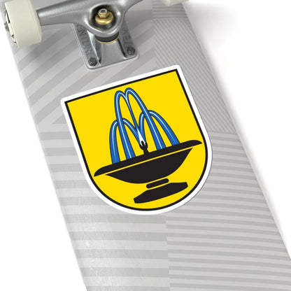 CHE Scuol COA (Switzerland) (Coat of Arms) STICKER Vinyl Kiss-Cut Decal - The Sticker Space