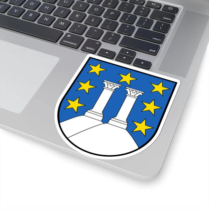 CHE Semsales COA (Switzerland) (Coat of Arms) STICKER Vinyl Kiss-Cut Decal - The Sticker Space