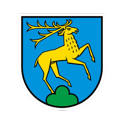 CHE Siglistorf COA (Switzerland) (Coat of Arms) STICKER Vinyl Kiss-Cut Decal 2 Inch White - The Sticker Space