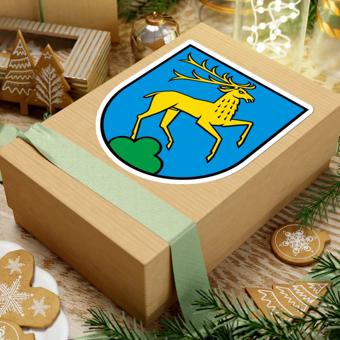 CHE Siglistorf COA (Switzerland) (Coat of Arms) STICKER Vinyl Kiss-Cut Decal - The Sticker Space