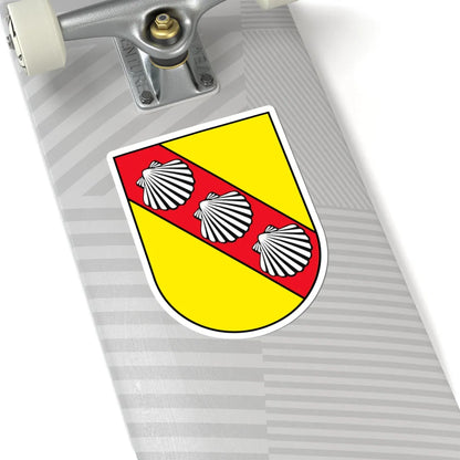 CHE Sirnach COA (Switzerland) (Coat of Arms) STICKER Vinyl Kiss-Cut Decal - The Sticker Space