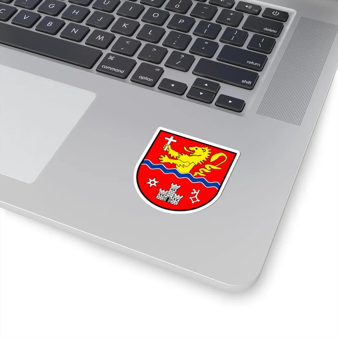 CHE Siviriez COA (Switzerland) (Coat of Arms) STICKER Vinyl Kiss-Cut Decal - The Sticker Space