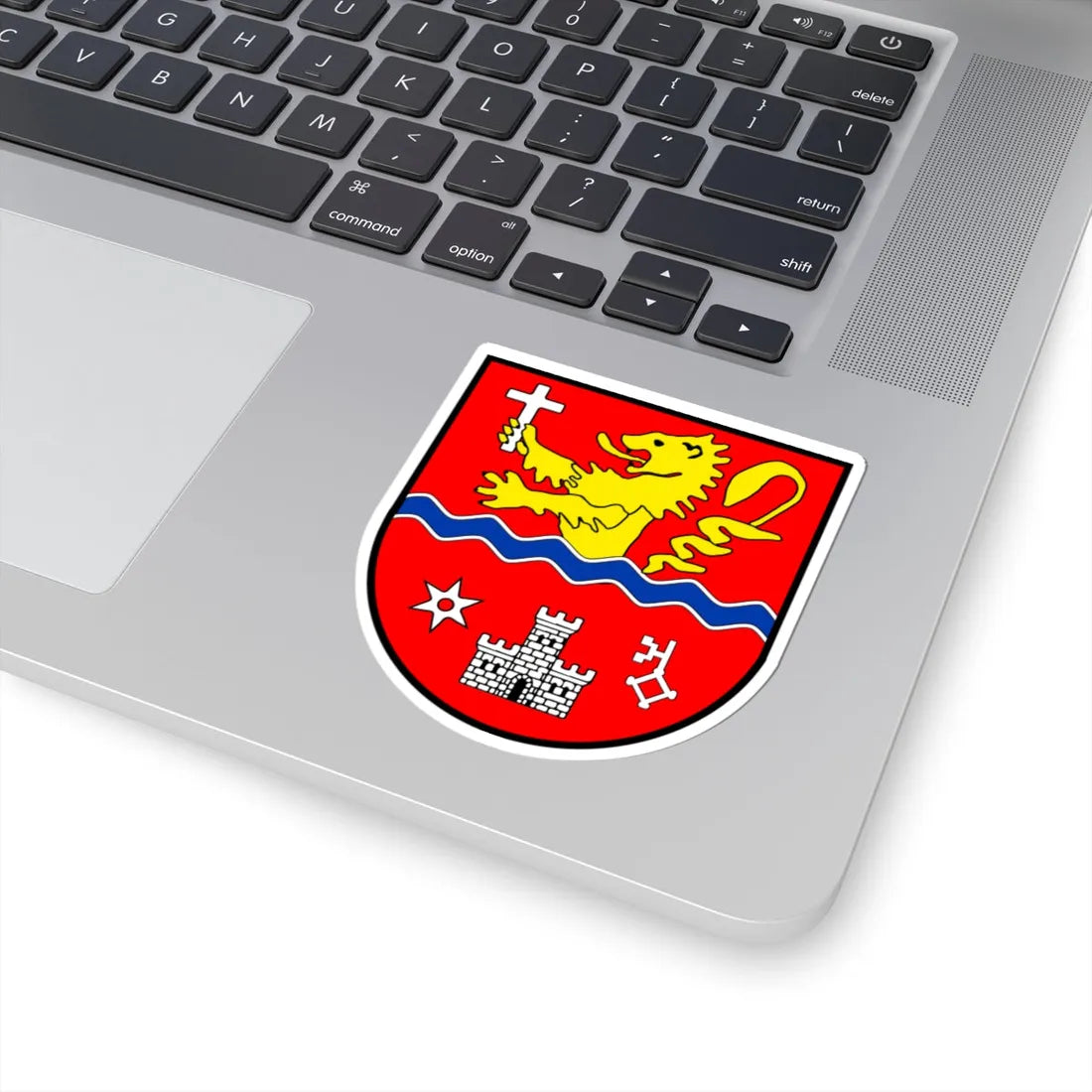 CHE Siviriez COA (Switzerland) (Coat of Arms) STICKER Vinyl Kiss-Cut Decal - The Sticker Space