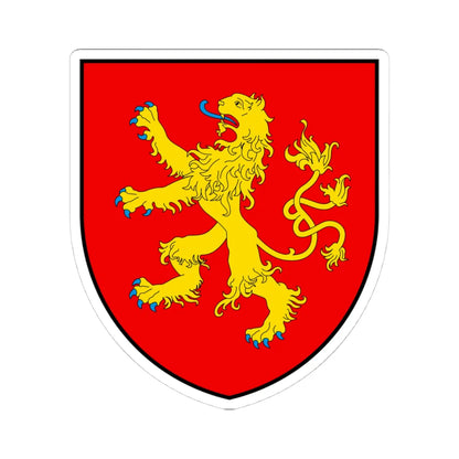 CHE Soral COA (Switzerland) (Coat of Arms) STICKER Vinyl Kiss-Cut Decal 4 Inch White - The Sticker Space