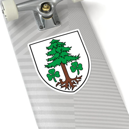 CHE Staldenried COA (Switzerland) (Coat of Arms) STICKER Vinyl Kiss-Cut Decal - The Sticker Space