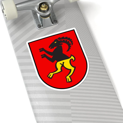 CHE Stans COA (Switzerland) (Coat of Arms) STICKER Vinyl Kiss-Cut Decal - The Sticker Space