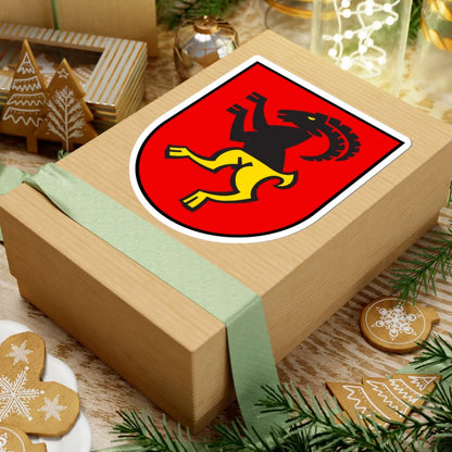 CHE Stans COA (Switzerland) (Coat of Arms) STICKER Vinyl Kiss-Cut Decal - The Sticker Space