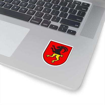 CHE Stans COA (Switzerland) (Coat of Arms) STICKER Vinyl Kiss-Cut Decal - The Sticker Space