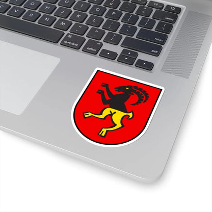 CHE Stans COA (Switzerland) (Coat of Arms) STICKER Vinyl Kiss-Cut Decal - The Sticker Space