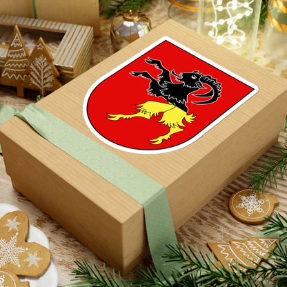 CHE Stans NW COA (Switzerland) (Coat of Arms) STICKER Vinyl Kiss-Cut Decal - The Sticker Space