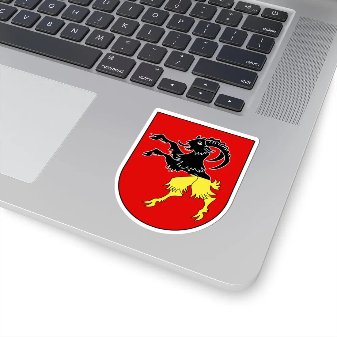 CHE Stans NW COA (Switzerland) (Coat of Arms) STICKER Vinyl Kiss-Cut Decal - The Sticker Space