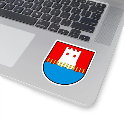 CHE Stansstad COA (Switzerland) (Coat of Arms) STICKER Vinyl Kiss-Cut Decal - The Sticker Space