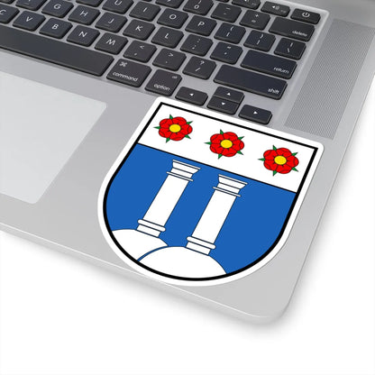 CHE Sévaz COA (Switzerland) (Coat of Arms) STICKER Vinyl Kiss-Cut Decal - The Sticker Space