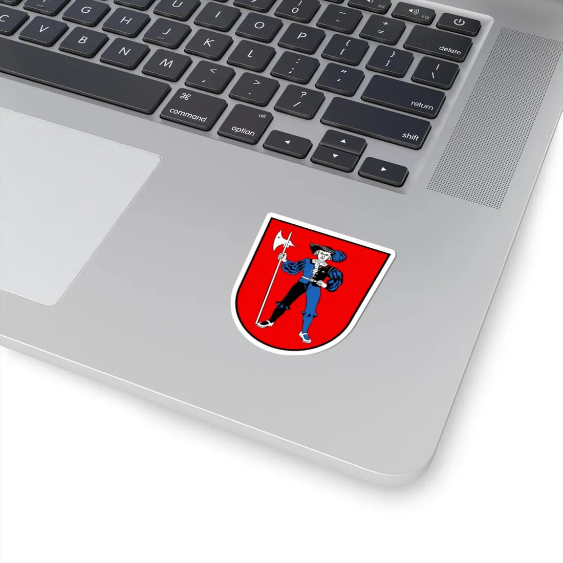 CHE Tafers COA (Switzerland) (Coat of Arms) STICKER Vinyl Kiss-Cut Decal - The Sticker Space