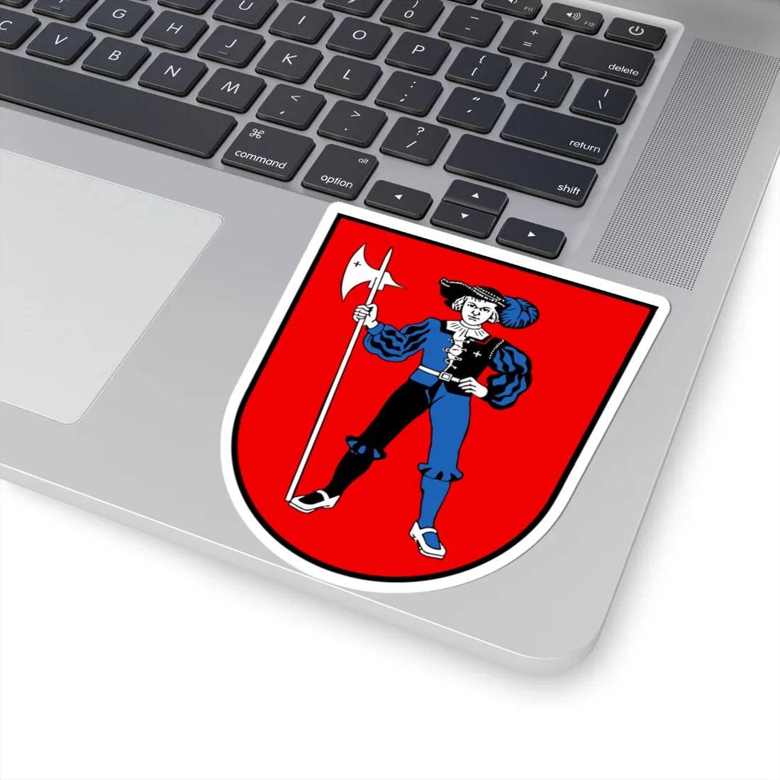 CHE Tafers COA (Switzerland) (Coat of Arms) STICKER Vinyl Kiss-Cut Decal - The Sticker Space