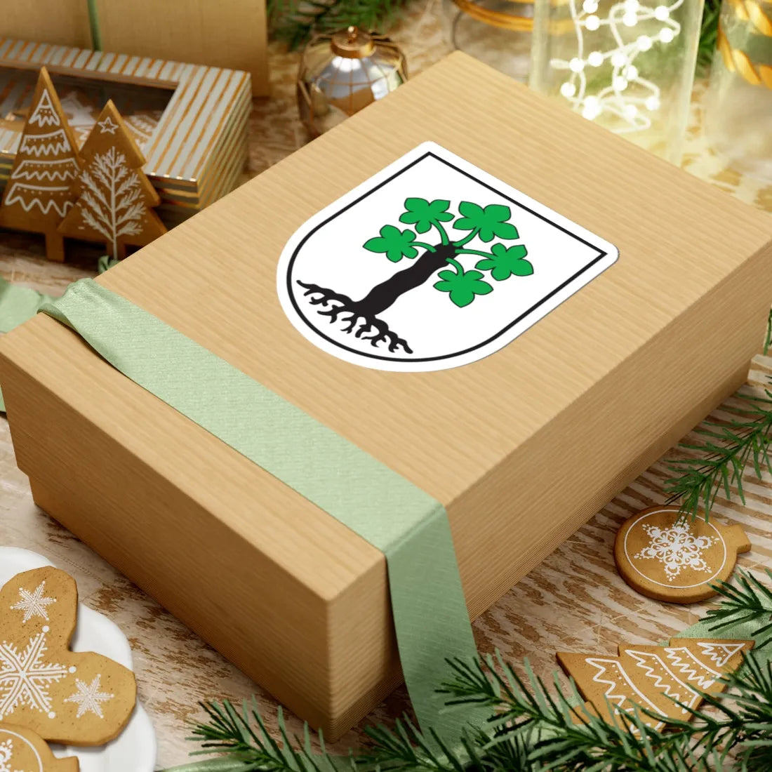 CHE Trun COA (Switzerland) (Coat of Arms) STICKER Vinyl Kiss-Cut Decal - The Sticker Space