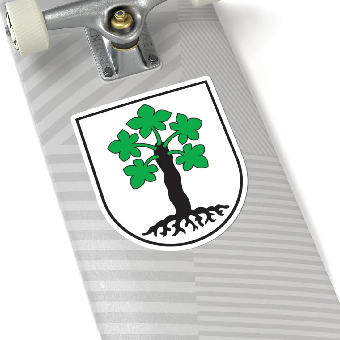 CHE Trun COA (Switzerland) (Coat of Arms) STICKER Vinyl Kiss-Cut Decal - The Sticker Space