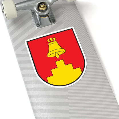 CHE Tschappina COA (Switzerland) (Coat of Arms) STICKER Vinyl Kiss-Cut Decal - The Sticker Space