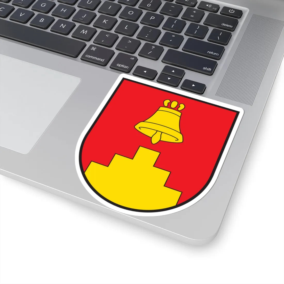 CHE Tschappina COA (Switzerland) (Coat of Arms) STICKER Vinyl Kiss-Cut Decal - The Sticker Space