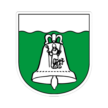 CHE Unterschaechen COA (Switzerland) (Coat of Arms) STICKER Vinyl Kiss-Cut Decal 6 Inch White - The Sticker Space