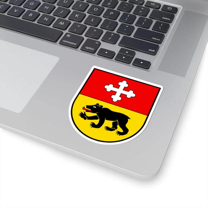 CHE Ursy COA (Switzerland) (Coat of Arms) STICKER Vinyl Kiss-Cut Decal - The Sticker Space